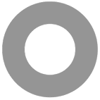 Gray circular ring logo